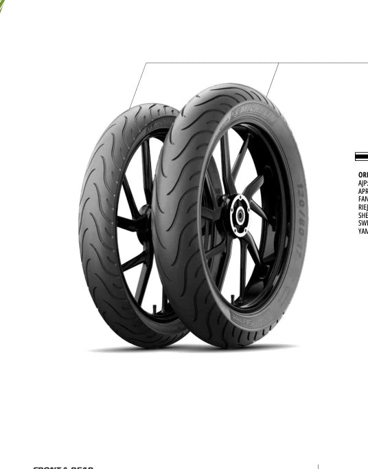 Michelin Pilot Street 110/80-17 57S TL – fordæk